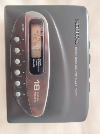 Walkman Aiwa TX320 Radio Cassette