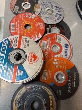63 Discos Corte 125mm Varias Marcas