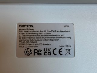 Teclado inalámbrico para Mac