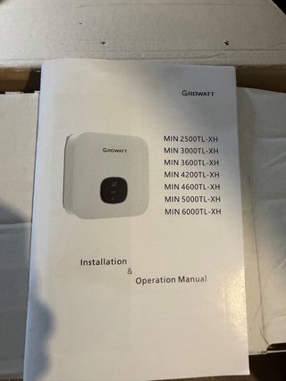 Inversor Híbrido Growatt MIN 5000TL