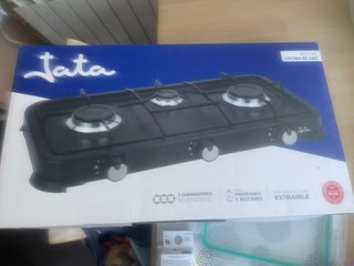 Cocina de gas Jata 3 fuegos + kit