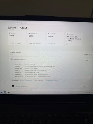 Lenovo IdeaPad 5 17” i5 8GB 512GB SSD