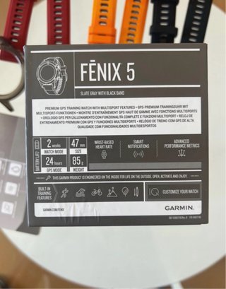 Reloj Garmin Fenix 5 + Accesorios