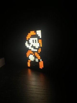 Lámpara Pixel Art Super Mario Bros. 3