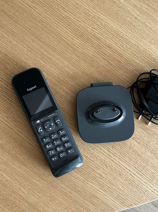 Teléfono Inalámbrico Gigaset Negro