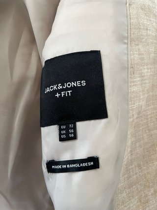 Blazer Jack&Jones beige talla 72