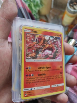 Carta Pokémon Entei 47/214