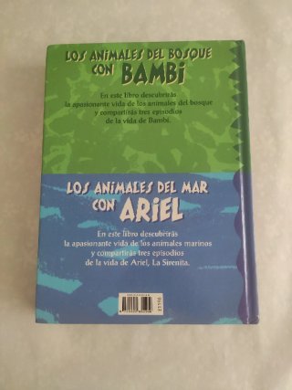 Animales Del Bosque con Bambi / con Ariel. Disney