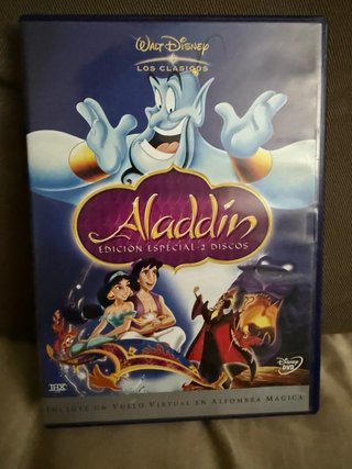 4DVD Disney: Toy Story, El Rey León, Nemo, Aladdín