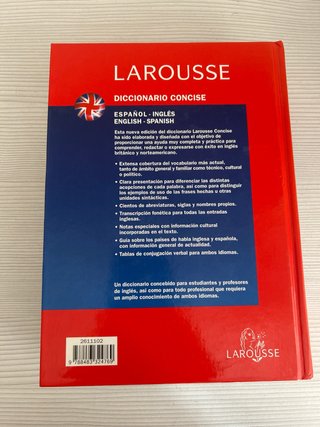 Diccionario Concise Larousse Español-Ingles/Eng...