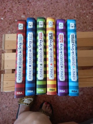 Lote libros Diario de Greg