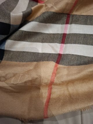 Bufanda Burberry Beige Multicolor