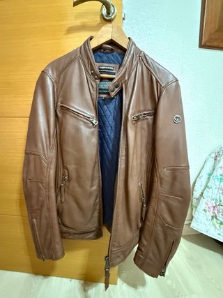 Chaqueta de piel Redskins Talla L