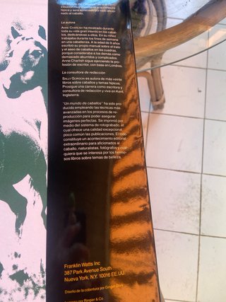 Libro Un mundo de Caballos