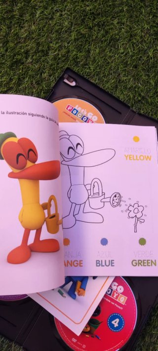 DVDs y Libros Pocoyo Let's Go