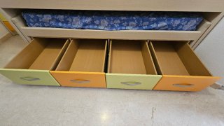 Cama nido infantil con cajones