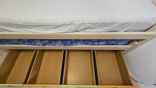 Cama nido infantil con cajones