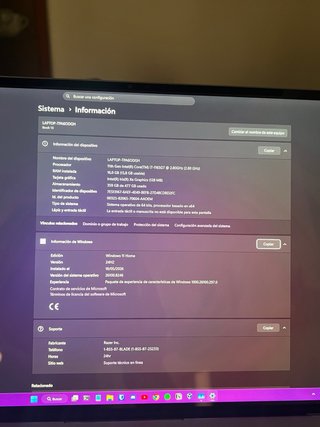 Portátil Razer Book 13 / i7 / 512GB