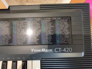 Piano Teclado Casio CT-420