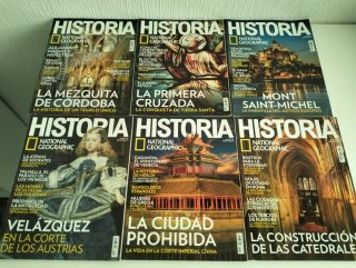 Revistas Historia: National Geographic 190 a 217