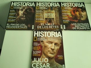 Revistas Historia: National Geographic 190 a 217