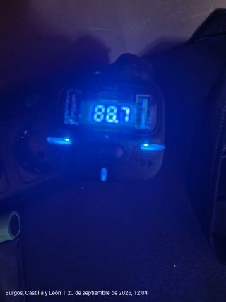 Transmisor FM de bluetooth