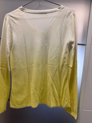 Jersey fino SINTESIS degradè blanco amarillo