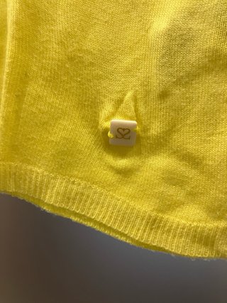 Jersey fino SINTESIS degradè blanco amarillo
