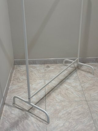 Burro perchero IKEA blanco (ya montado)