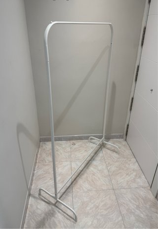 Burro perchero IKEA blanco (ya montado)