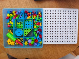 Juego de herramientas de construcción para niños