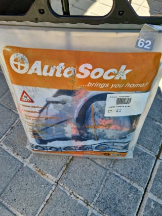 Cadenas rueda textil coche