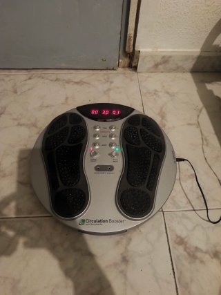 Circulation Booster Masajeador Pies Plata
