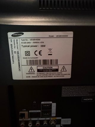Samsung LED Full HD 32 UE32EH53 (2012)