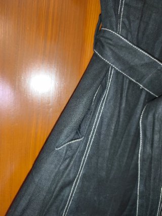 Mono vaquero Zara Talla M Negro