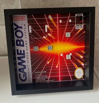 Cornice Display Case Lego Game Boy