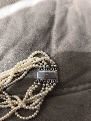 Pulsera Vintage 6 hilos Cierre Plata 835