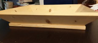 Vassoio in legno naturale