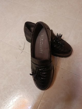 Zapatos Pitillos Negro Talla 36