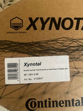 Continental Xynotal 29x2.4 Cubierta MTB