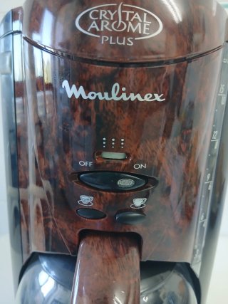 Cafetera Moulinex Crystal Arôme Plus