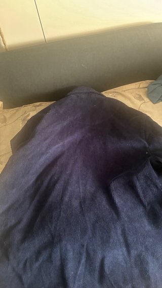 Sobrecamisa pana azul  como una talla Xl