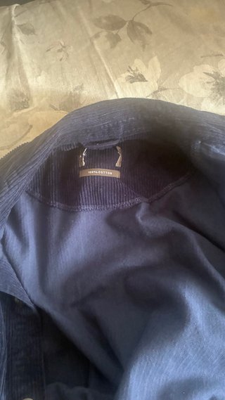Sobrecamisa pana azul  como una talla Xl