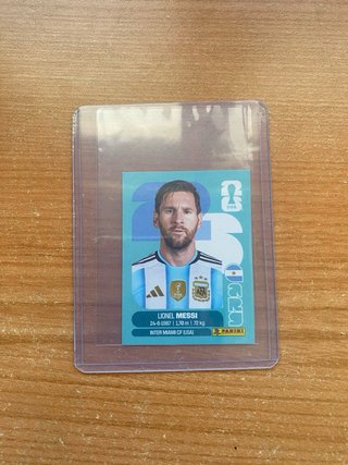 Lionel Messi Panini Mundial 2026