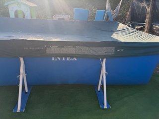 Piscina desmontable Intex azul