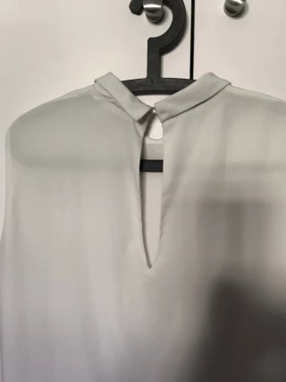 Vestido blanco Mango sin mangas