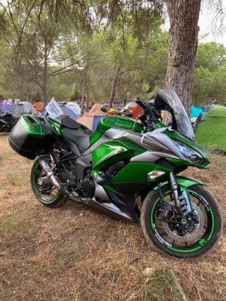 Kawasaki Z1000SX Verde/Gris