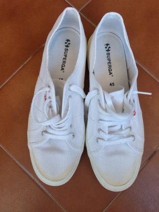 Zapatillas Superga Blancas Talla 45