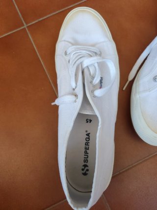 Zapatillas Superga Blancas Talla 45