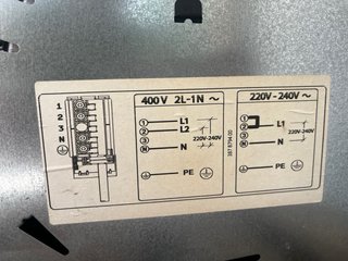 Placa Vitrocerámica Ikea 3 Zonas